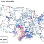 Map of US Pipeline Network