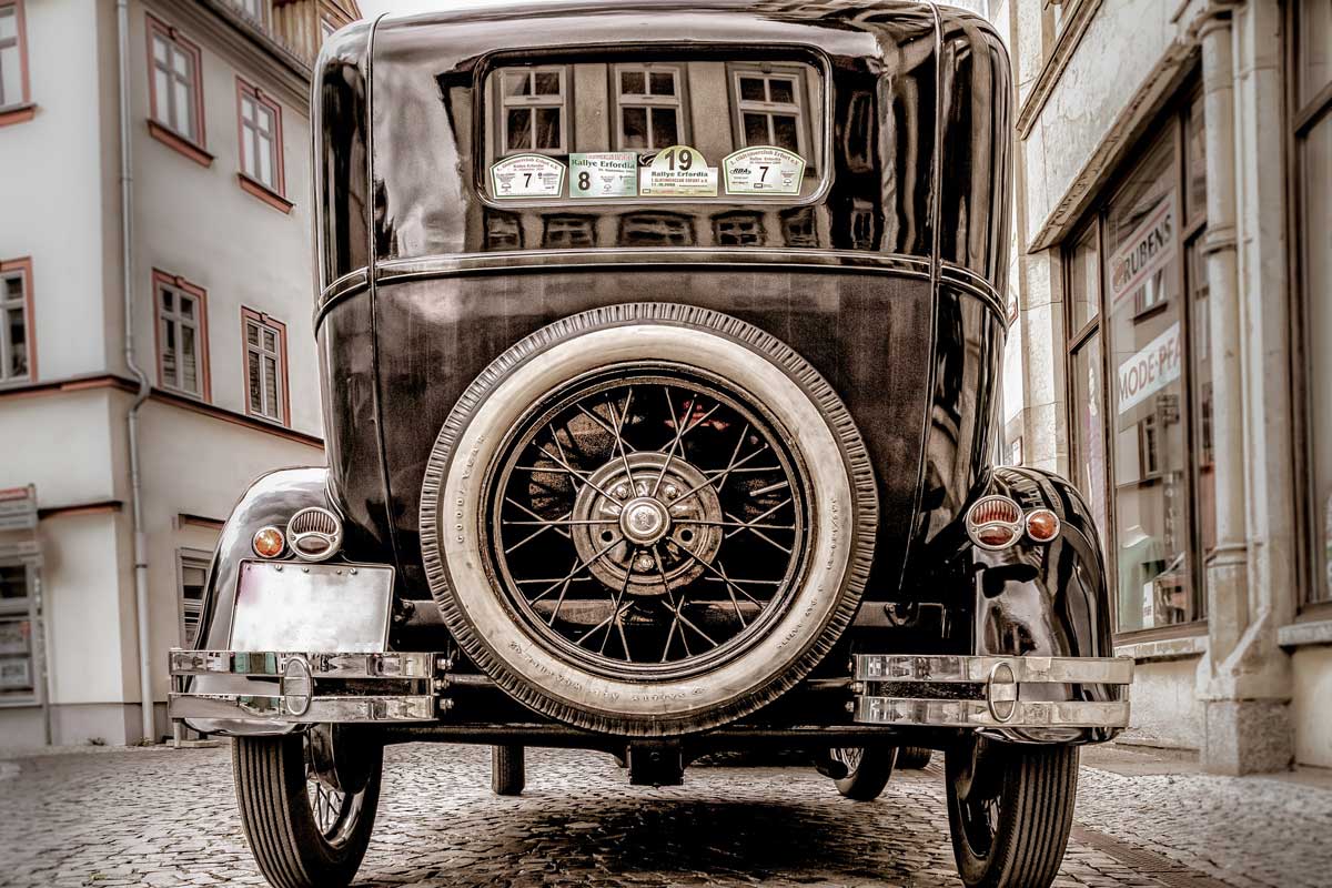 Antique car image