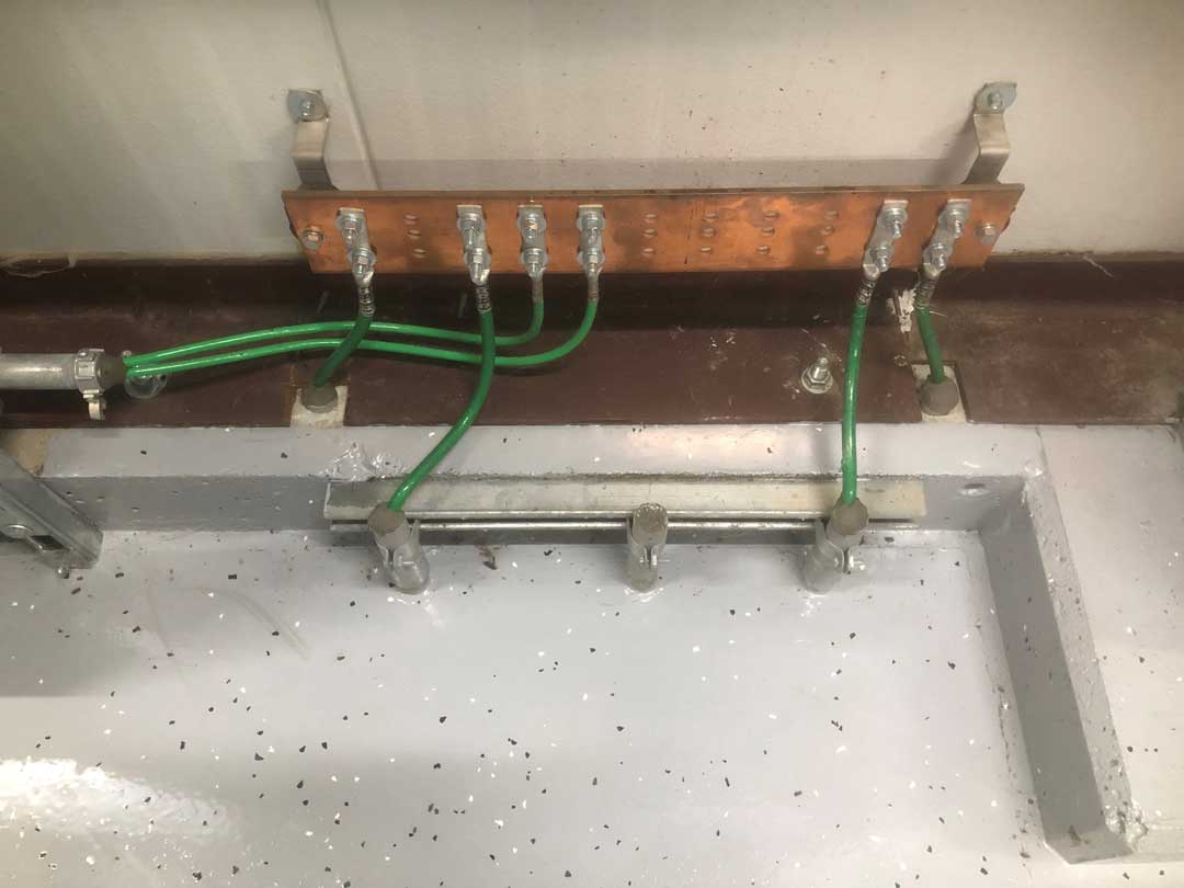 Grounded ignition system